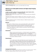 Cover page: Influenza-associated global amnesia and hippocampal imaging abnormality