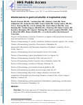 Cover page: Arterial lesions in giant cell arteritis: A longitudinal study.