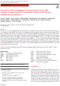 Cover page: Noninvasive Electrical Mapping Compared with the Paced QRS Complex for Optimizing CRT Programmed Settings and Predicting Multidimensional Response.