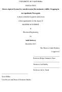 Cover page: Electro-Optical System For Anti-Brownian Electrokinetic (ABEL) Trapping In An Optofluidic Waveguide