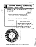 Cover page: TECHNOLOGY ASSESSMENT OF SOLAR ENERGY SYSTEMS: A COMPARISON OF CAPITAL AND LABOR REQUIREMENTS FOR HIGH AND LOW SOLAR DEVELOPMENT SCENARIOS