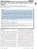 Cover page: Multivalent Viral Capsids with Internal Cargo for Fibrin Imaging