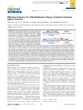 Cover page: Effective Distance for DNA-Mediated Charge Transport between Repair Proteins