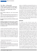 Cover page: The Effect of Expanded Antiretroviral Treatment Strategies on the HIV Epidemic Among Men Who Have Sex With Men in San Francisco