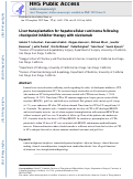 Cover page: Liver transplantation for hepatocellular carcinoma following checkpoint inhibitor therapy with nivolumab