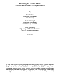 Cover page: Revisiting the Income Effect:  Gasoline Prices and Grocery Purchases