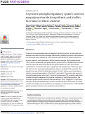 Cover page: A tyrosine phosphoregulatory system controls exopolysaccharide biosynthesis and biofilm formation in Vibrio cholerae.