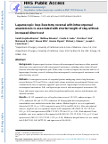 Cover page: Laparoscopic loop ileostomy reversal with intracorporeal anastomosis is associated with shorter length of stay without increased direct cost.