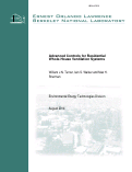 Cover page: Advanced Controls for Residential Whole-House Ventilation Systems