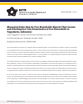 Cover page: Managing Risks: How do Poor Households Smooth Their Income and Consumption? (An Examination of Poor Households in Yogyakarta, Indonesia)