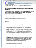 Cover page: Stressors in Midlife and Risk of Dementia