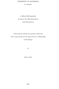 Cover page: A Hybrid EM Algorithm for Linear Two-Way Interactions with Missing Data