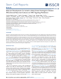 Cover page: Aberrant Development Corrected in Adult-Onset Huntington's Disease iPSC-Derived Neuronal Cultures via WNT Signaling Modulation