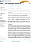 Cover page: Quantifying biomass consumption and carbon release from the California Rim fire by integrating airborne LiDAR and Landsat OLI data