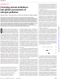 Cover page: Factoring stream turbulence into global assessments of nitrogen pollution