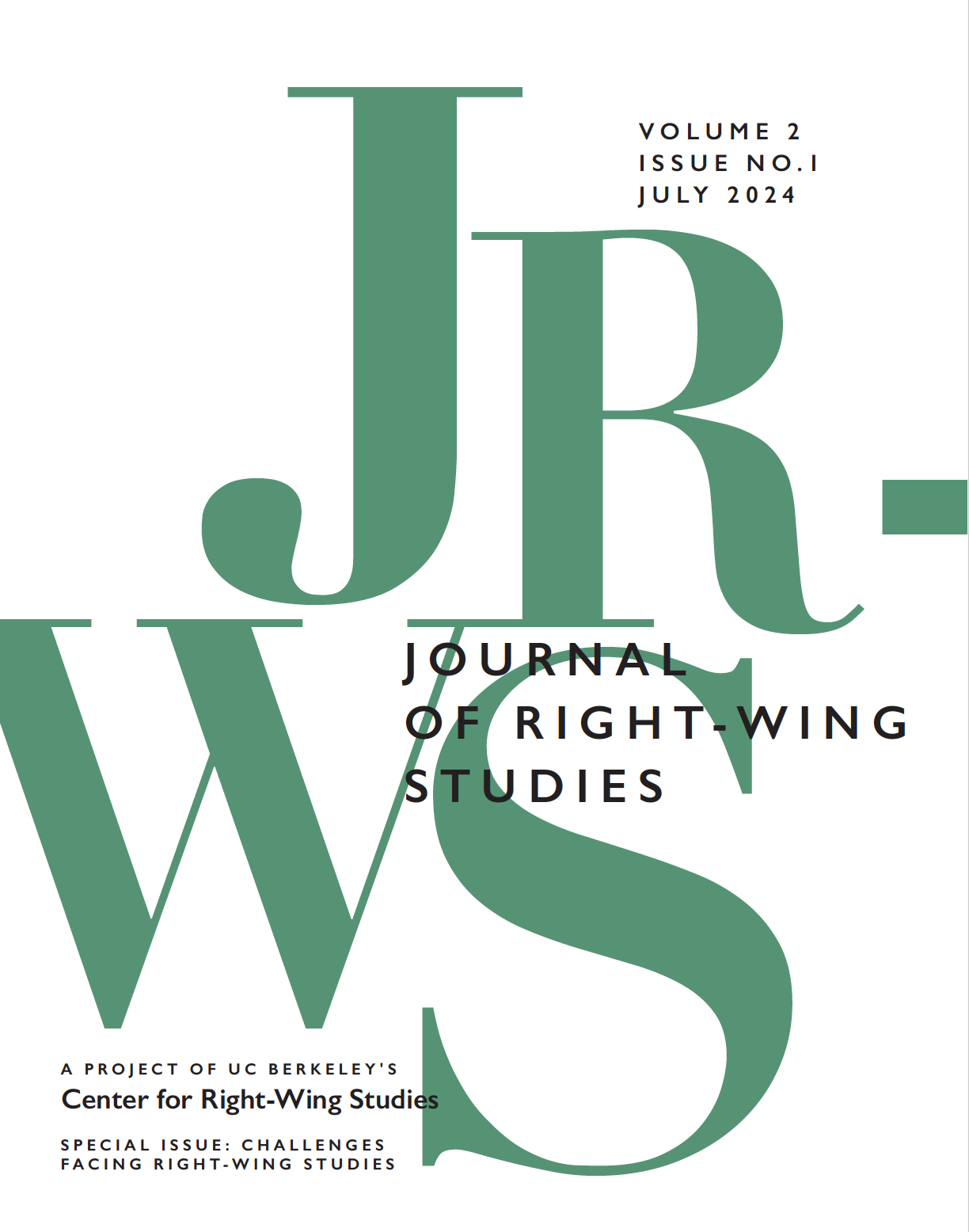 Journal of Right-Wing Studies