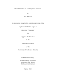 Cover page: Error Estimates for Least-Squares Problems