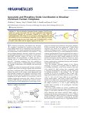 Cover page: Isocyanide and Phosphine Oxide Coordination in Binuclear Chromium Pacman Complexes