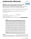 Cover page: Evaluation of the anti-ischemic effects of D-ribose during dobutamine stress echocardiography: a pilot study