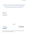 Cover page: Preliminary Assessment of Renewable Energy Grid Integration in India: Insights for Power Sector Investment and Costs for Integrating 160GW of Renewable Energy from Grid Planning and Dispatch Analysis: