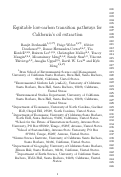 Cover page: Equitable low-carbon transition pathways for California’s oil extraction