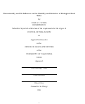 Cover page: Nonnormality and Its Influence on the Stability and Behavior of Ecological Food Webs