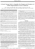 Cover page: A Novel Survey Tool to Quantify the Degree and Duration of STEMI Regionalization Across California