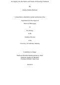 Cover page: An Inquiry into the Nature and Causes of Choosing Treatment