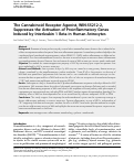 Cover page: The Cannabinoid Receptor Agonist, WIN-55212-2, Suppresses the Activation of Proinflammatory Genes Induced by Interleukin 1 Beta in Human Astrocytes