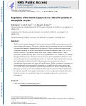 Cover page: Regulation of the formin cappuccino is critical for polarity of Drosophila oocytes