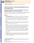 Cover page: Parents’ perspectives on safety in neonatal intensive care: a mixed-methods study