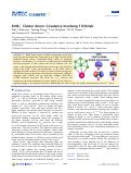 Cover page: SmB6 – Cluster Anion: Covalency Involving f Orbitals