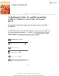 Cover page: The landscape of trials for smoldering multiple myeloma: endpoints, trial design, and lessons learnt