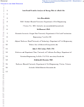 Cover page: Axial Load Transfer Analyses of Energy Piles at a Rock Site