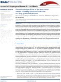 Cover page: Geomechanical simulation of the stress tensor rotation caused by injection of cold water in a deep geothermal reservoir