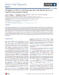 Cover page: Upregulation of CD11A on Hematopoietic Stem Cells Denotes the Loss of Long-Term Reconstitution Potential