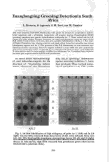 Cover page: Huanglongbing (Greening) Detection in South Africa