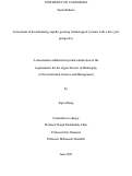 Cover page: Assessment of decarbonizing rapidly-growing technological systems with a life-cycle perspective