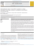 Cover page: Understanding the impact of the COVID-19 pandemic on refugee communities in San Diego, California: A participatory action research cross-sectional study.