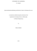 Cover page: Sparse Identification Modeling and Predictive Control of Nonlinear Processes