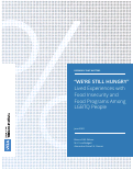 Cover page: “We’re Still Hungry”: Lived Experiences with Food Insecurity and Food Programs Among LGBTQ People