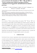 Cover page: Cross sections for the formation of Rb84m,g, Rb83, and Rb82m in Sr86(d,x) reactions up to deuteron energies of 49 MeV: Competition between α-particle and multinucleon emission processes