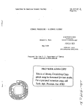 Cover page: CERAMIC PROCESSING - A CERAMIC SCIENCE