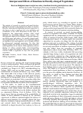 Cover page: Interpersonal Effects of Emotions in Morally-charged Negotiations