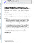 Cover page: Ultrasensitive and rapid detection of ochratoxin A in agro-products by a nanobody-mediated FRET-based immunosensor