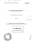 Cover page: CALCULATION OF THE SURFACE DENSITY OF ELECTRONIC STATES IN LEAD