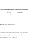 Cover page: A Process Dissociation Model of Implicit Rapid Revision in Response to Diagnostic Revelations