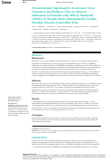 Cover page: Proxalutamide Significantly Accelerates Viral Clearance and Reduces Time to Clinical Remission in Patients with Mild to Moderate COVID-19: Results from a Randomized, Double-Blinded, Placebo-Controlled Trial