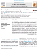 Cover page: The boundary between the Central Asian Orogenic belt and Tethyan tectonic domain deduced from Pb isotopic data