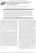 Cover page: Through-Plane Water Distribution in a Polymer Electrolyte Fuel Cell: Comparison of Numerical Prediction with Neutron Radiography Data